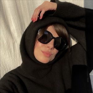 Cashmere balaclava! Made from upcycled cashmere